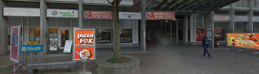 Pizza Fox Geschäft in Liebefeld Pizza
