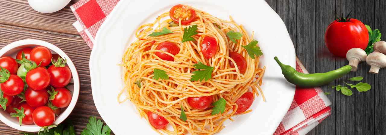 Pasta mit hausgemachte Sauce von Pizzafox bestellen
